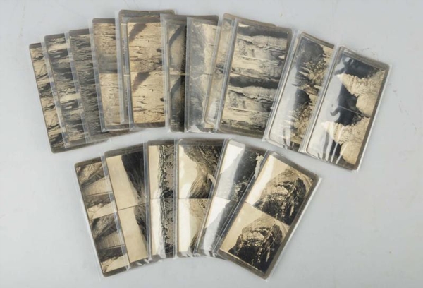 LOT OF 41: STEREOVIEWS ASSORTED OF INTEREST.      
