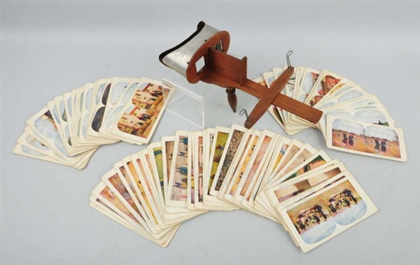 STEREOVIEW WITH CARDS.                            