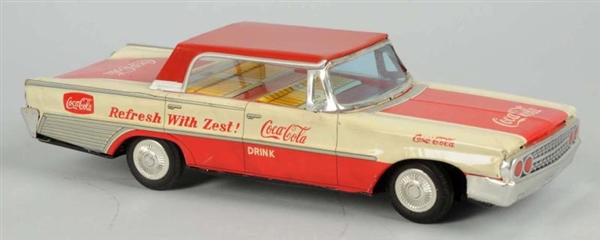 1960S TOY COCA-COLA FRICTION CAR.                 
