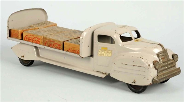 1950S COCA-COLA GRAY LINCOLN TRUCK.               