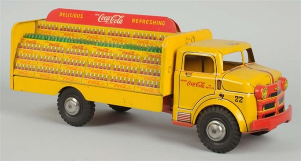 1950S COCA-COLA TOY TRUCK BY MARX.                