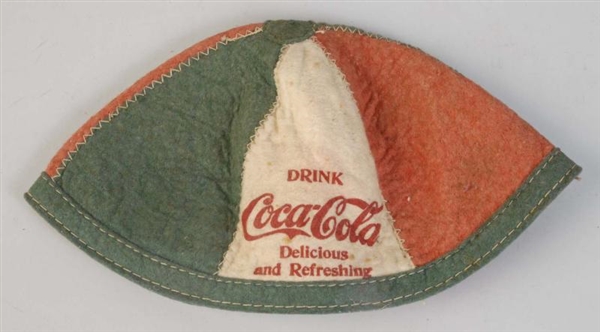 1940S COCA-COLA FELT HAT.                         