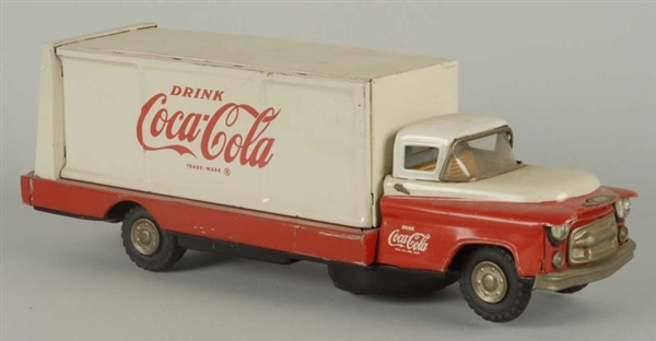 1960S COCA-COLA BATTERY OPERATED TRUCK.           