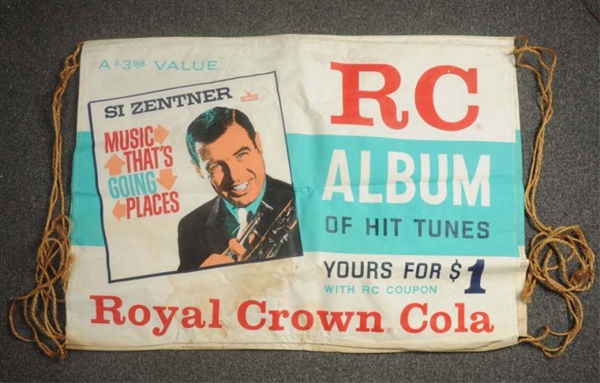 LOT OF 5: LARGE ADVERTISING BANNER.               