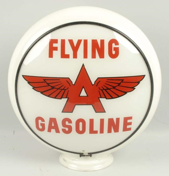 FLYING A GASOLINE WITH LOGO.                      