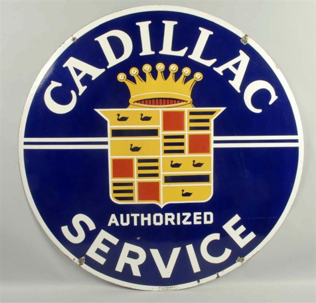 CADILLAC AUTHORIZED SERVICE.                      