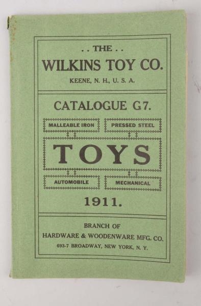 1911 WILKINS CAST IRON TOY CATALOGUE.             