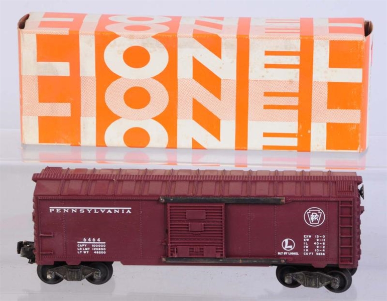 LIONEL NO.6464-200 PRR BOX CAR.                   