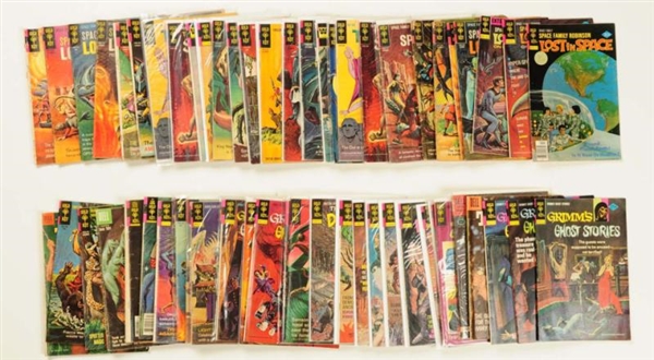 LOT OF 50 PLUS GOLD KEY AND DELL ADVENTURE COMICS 