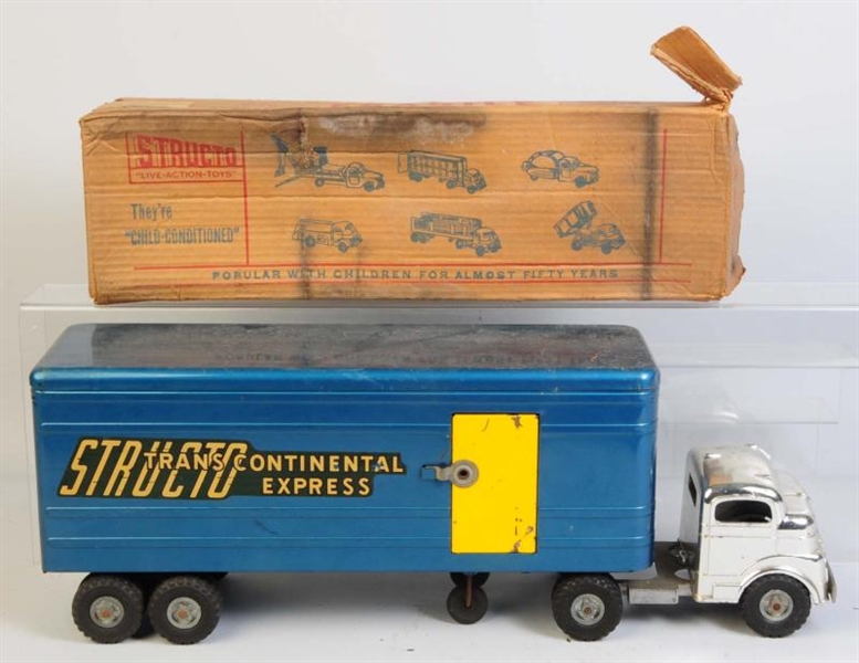 STRUCTO TRANS CONTINENTAL EXPRESS MOVING TRUCK.   