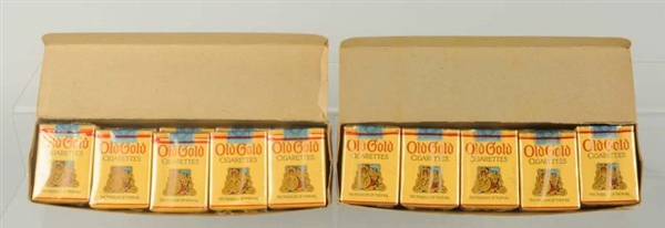 LOT OF 2: CARTONS OF OLD GOLD CIGARETTE.          