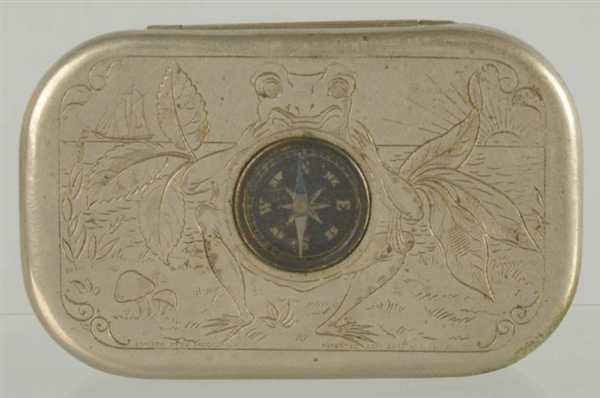 ROSE LEAF CHEWING TOBACCO TIN.                    