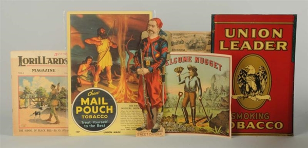 ASSORTED TOBACCO ADVERTISING PIECES.              