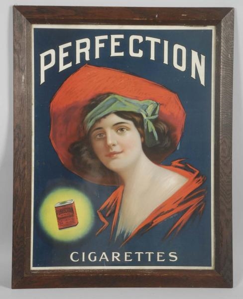 PERFECTION CIGARETTES SIGN.                       