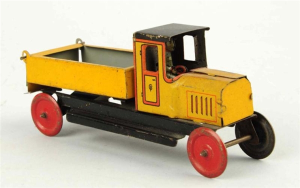 GERMAN TIN LITHO PENNY TOY TRUCK.                 