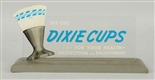 DIXIE CUPS ADVERTISING SIGN.                      