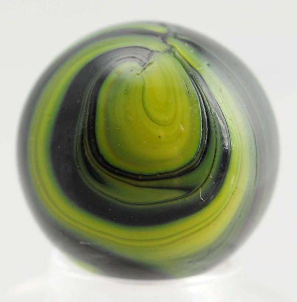 CHRISTENSEN AGATE STRIPPED OPAQUE MARBLE.         