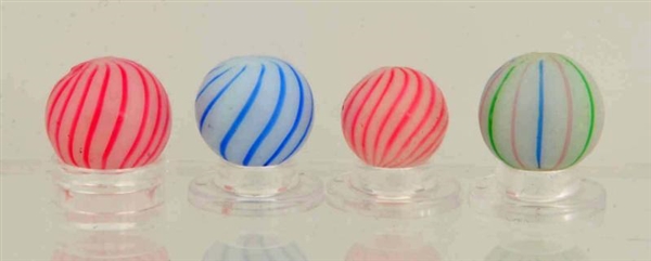 LOT OF 4: CLAMBROTH MARBLES.                      