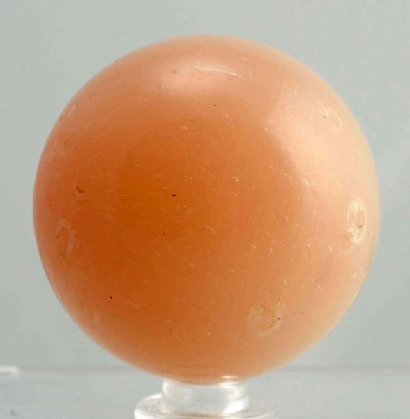 LARGE PINK OPAQUE MARBLE.                         