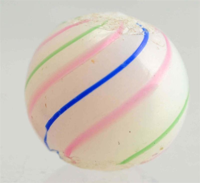 PEEWEE TRI-COLOR CLAMBROTH MARBLE.                
