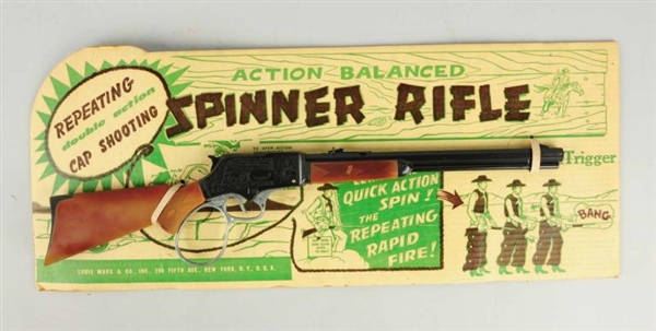 MARX SPINNER TOY RIFLE.                           
