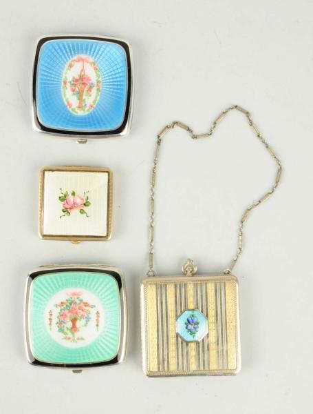 LOT OF 4: COMPACTS.                               