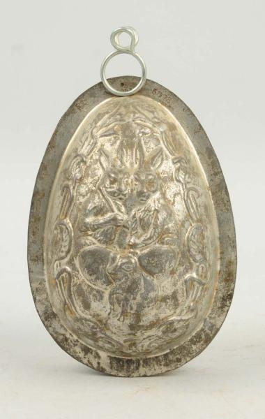 SMALL EASTER EGG CHOCOLATE CANDY MOLD.            