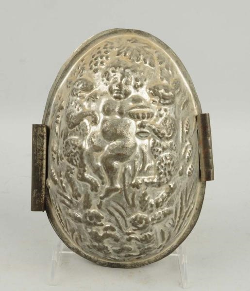 LARGE ORNATE EASTER EGG CHOCOLATE CANDY MOLD.     