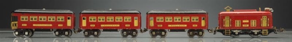 LIONEL 248 WITH 603 & 604 PASSENGER CARS.         