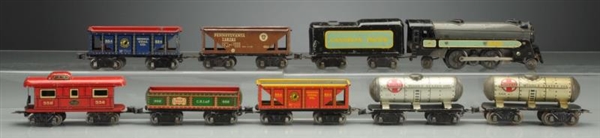 MARX NO.3000 CANADIAN PACIFIC FREIGHT CAR SET.    