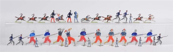 34PC. 19TH CENTURY PRUSSIAN SOLDIERS.             
