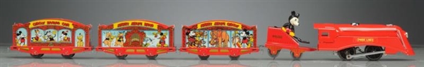 PRIDE LINES MICKEY MOUSE CIRCUS TRAIN SET         