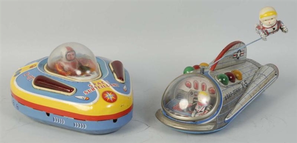 LOT OF 2: JAPANESE BATTERY OPERATED SPACE TOYS.   