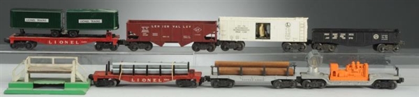 LOT OF LIONEL ROLLING STOCK.                      