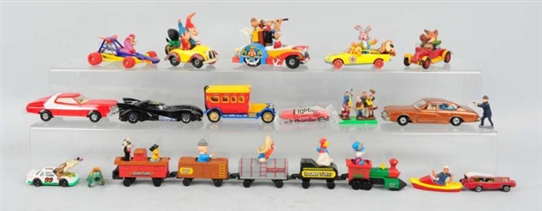 LARGE LOT OF MISC. TOY CARS.                      