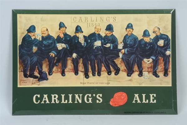 CARLINGS ALE SIGN.                               