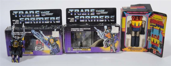 LOT OF 3: TRANSFORMERS.                           