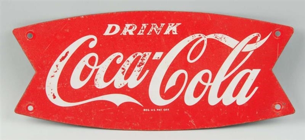 1960S COCA-COLA FISHTAIL SIGN.                    