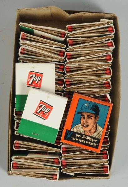 BOX OF 1966 7-UP MATCHES.                         