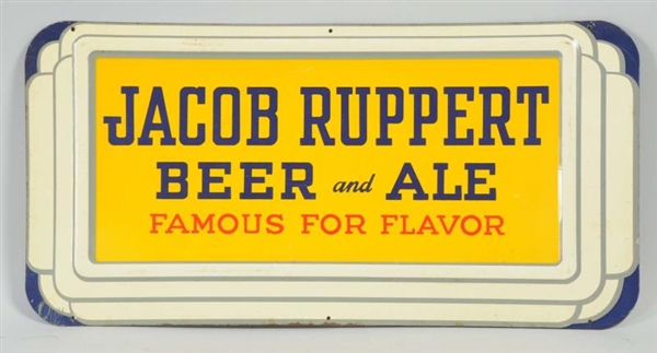 JACOB RUPPERT BEER SIGN.                          