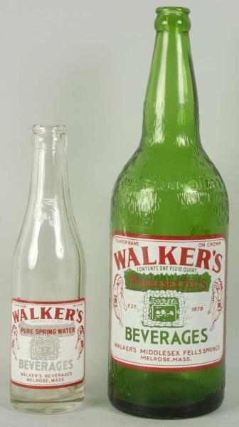 LOT OF 2: WALKERS BEVERAGES ACL BOTTLES.         