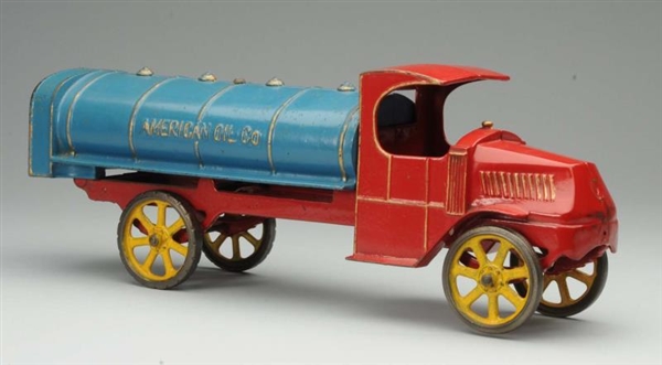 CAST IRON DENT AMERICAN OIL CO. TRUCK.            