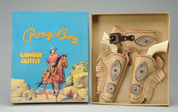 ESQUIRE NOVELTY COMPANY PONY BOY COWBOY OUTFIT.   
