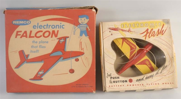 LOT OF 2: TOY AIRPLANES.                          