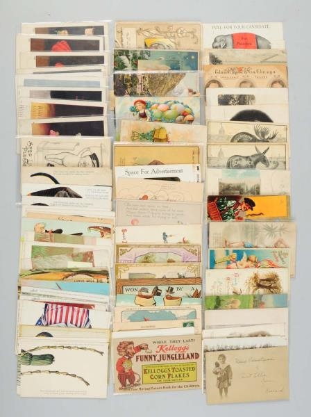 LOT OF 149: ASSORTED POSTCARDS.                   
