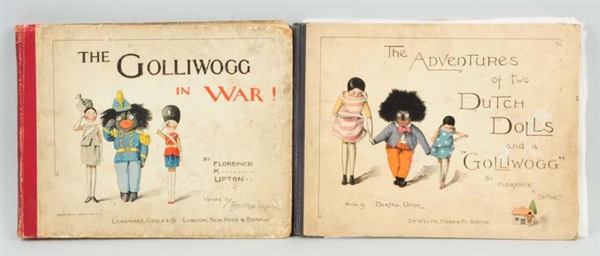 LOT OF 2: EARLY UPTON GOLLIWOGG BOOKS.            