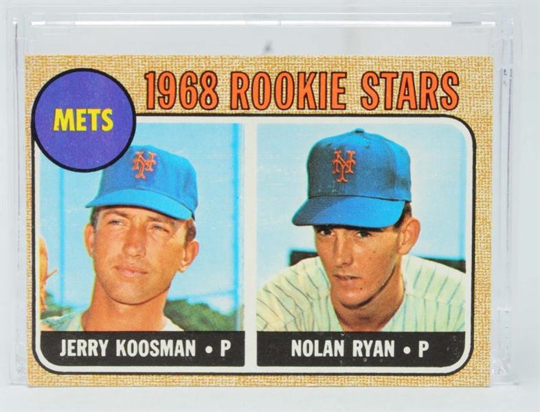 1968 NOLAN RYAN ROOKIE CARD.                      