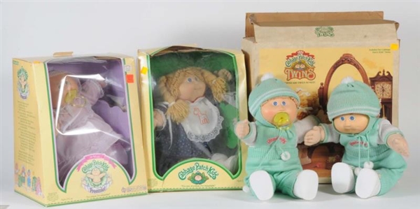 LOF OF 4: CABBAGE PATCH DOLLS.                    