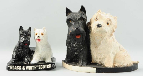 BLACK & WHITE SCOTCH SCOTTIE DOG ITEMS.           
