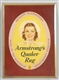 TIN OVER CARDBOARD ARMSTRONGS ADVERTISING SIGN.  